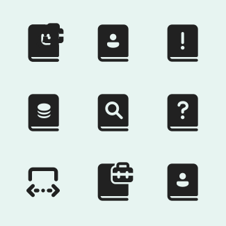 Fluent Solid 24px vol.1 icons pack