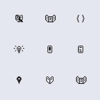 8-Bit icons pack