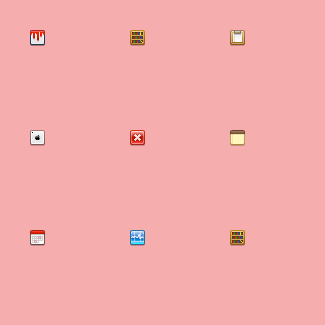 iPhone Sidebar icons icons pack