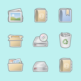 Plain icons pack