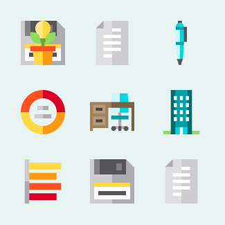Business and Office icons pack