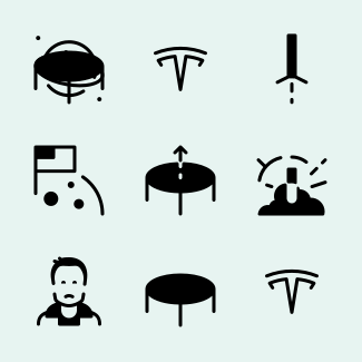 Elon Musk icons pack