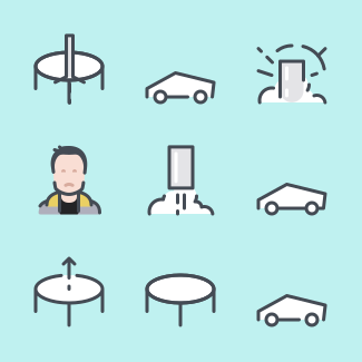 Elon Musk icons pack