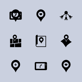 Navigation icons pack