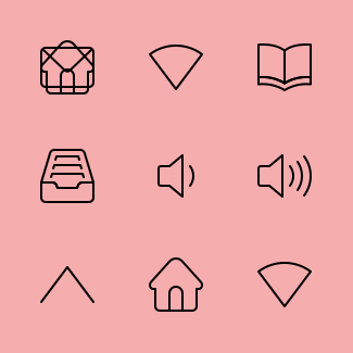 Basic User Interface icons pack