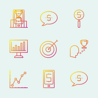 Finance icons pack