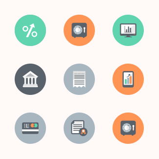Banking And Finance icons pack
