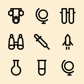 Science Elements icons pack
