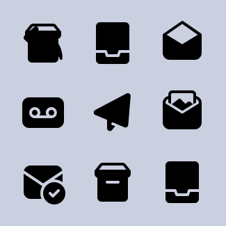 Email icons pack