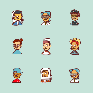 People icons pack