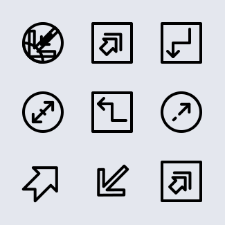 Amazing Arrows icons pack
