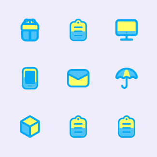 UI Element 01 icons pack