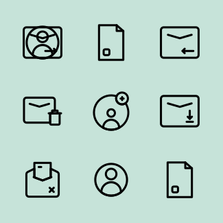 Mailicons line icons pack