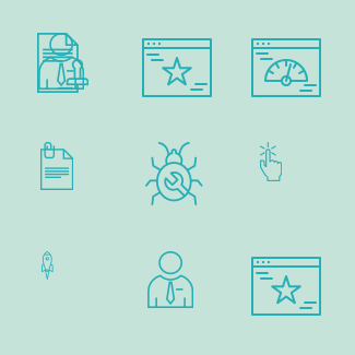Minimal Business Line icons pack