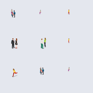 Isometric City Basic - People icons pack