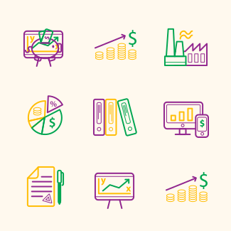 Business icons pack
