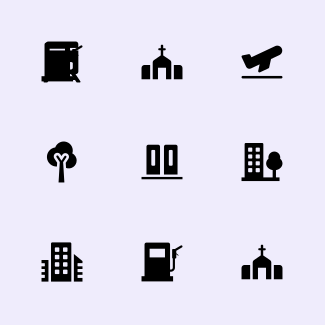 City icons pack