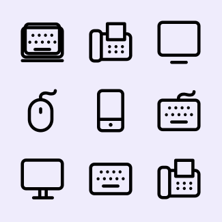 Ink Devices icons pack