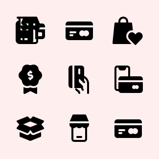 Shopping and Ecommerce icons pack