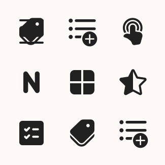 Fluent Solid 24px vol.7 icons pack