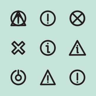 Basic Line icons pack