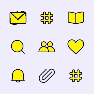Twitter icons pack