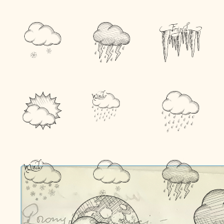 Sketchy Weather Icons icons pack