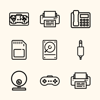 Gadgets icons pack
