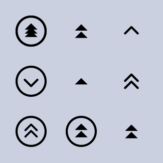 Ink Basic Arrows icons pack