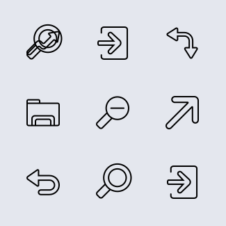 Interface Navigation icons pack