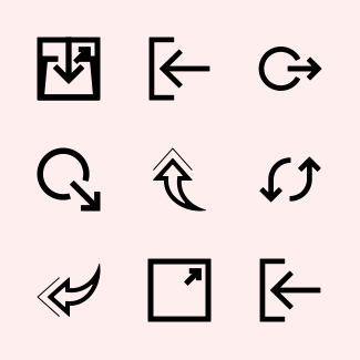 Arrows 2 icons pack