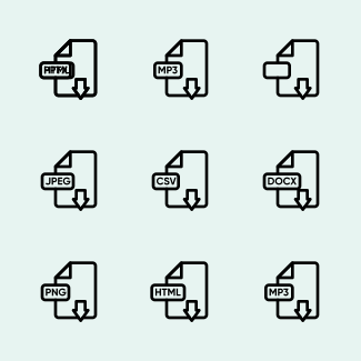 File & document icons pack