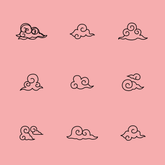 Cloud icons pack