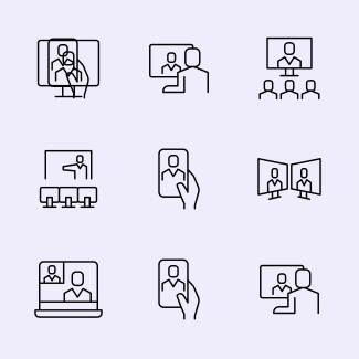 Conference icons pack