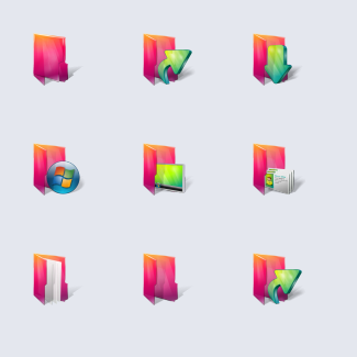 Aurora icons pack