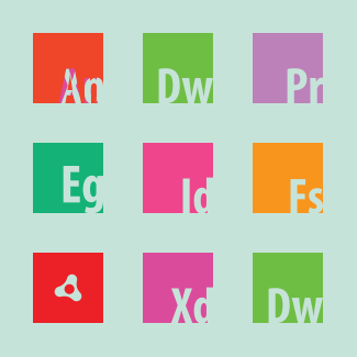 Adobe Square icons pack