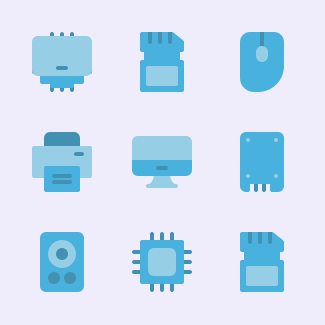 Computer And Hardware ( Free ) icons pack