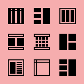 Layout Icons icons pack