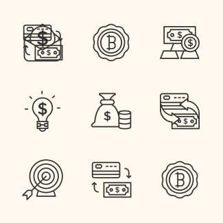 Finance 4 icons pack