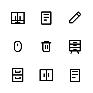 Work Office icons pack