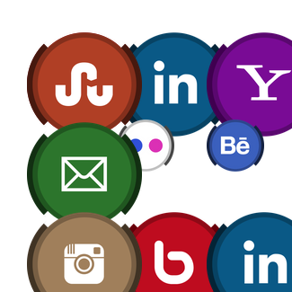 Social Badges icons pack