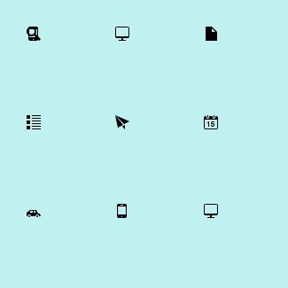 Mimi Glyphs icons pack