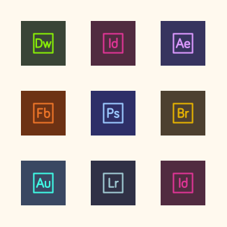 Adobe Family icons pack