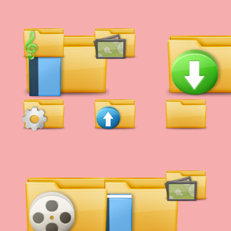 Folder icons pack