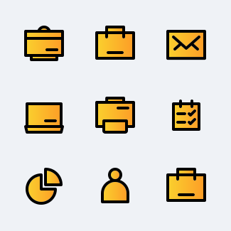 B&M (Filled line) high resolution icons pack