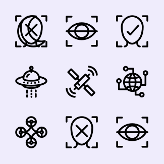 Science & Technology Outline icons pack