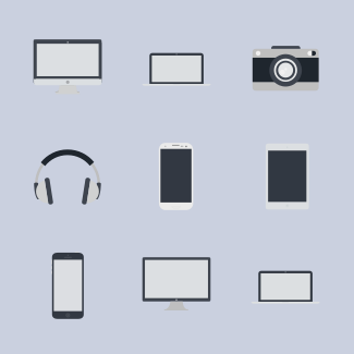 Simple Device icons pack