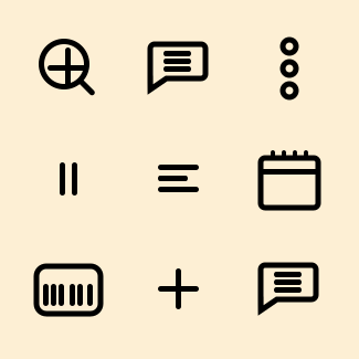 Minimal icons pack