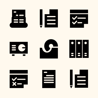 Gradak Business Solidarity icons pack
