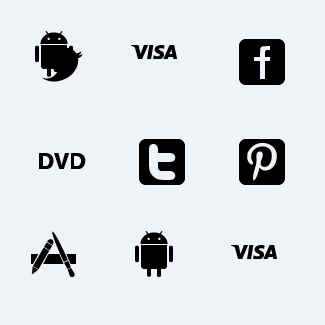 Black 48x48 Icons - free icons pack